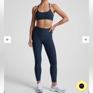 Beyond Yoga Spacedye Caught In the Midi Leggings in Nocturnal Navy